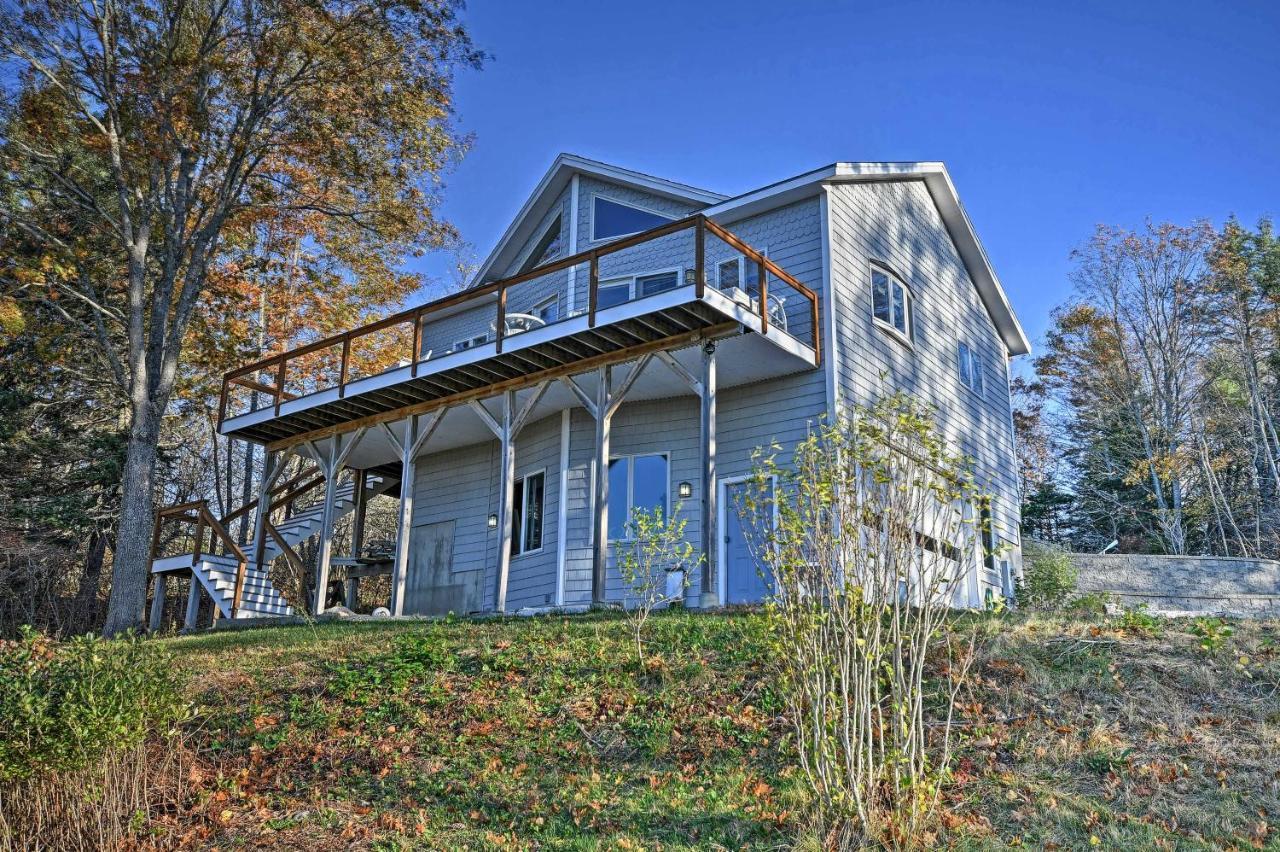 Oceanfront Sullivan Cottage On 6 Acres With Kayak! Extérieur photo
